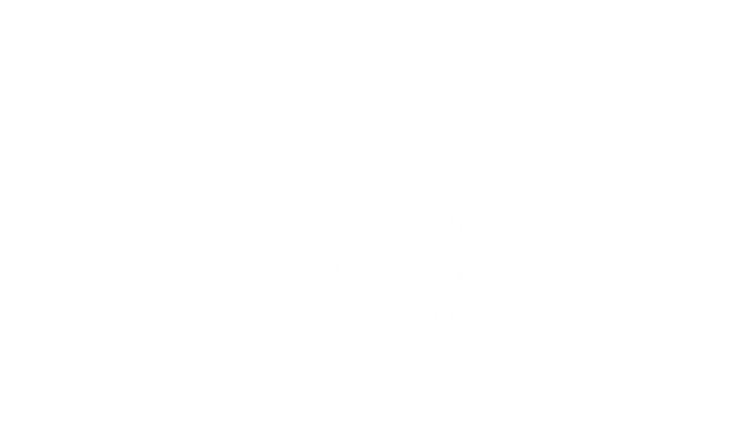DOT Examinations